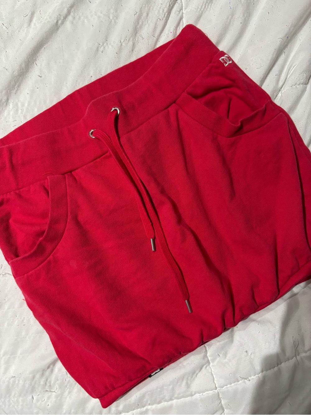 Y2K DC Mini Fabric Skirt